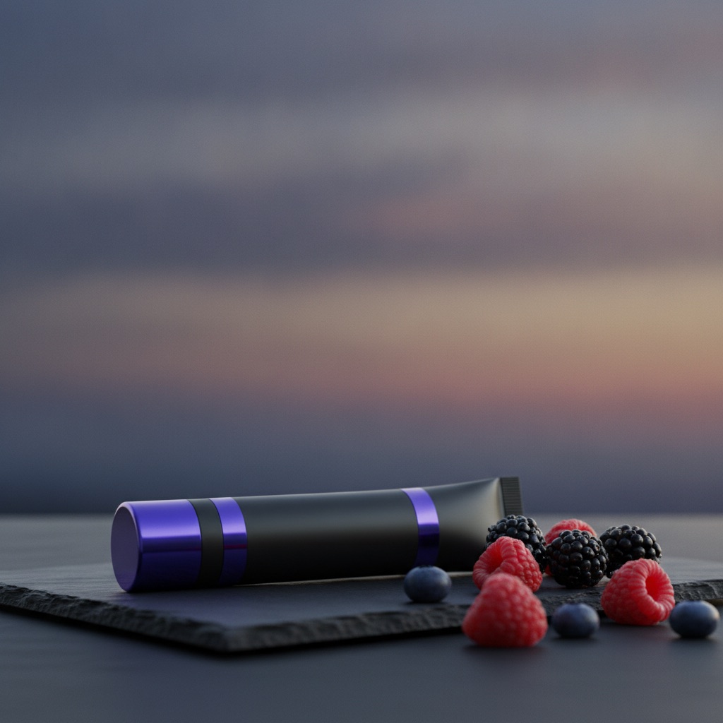 Vantra Dusk wild-berry creatine tablet — evening ritual
